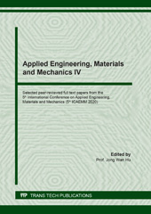 E-book, Applied Engineering, Materials and Mechanics IV, Trans Tech Publications Ltd
