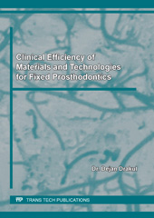 E-book, Clinical Efficiency of Materials and Technologies for Fixed Prosthodontics, Trans Tech Publications Ltd