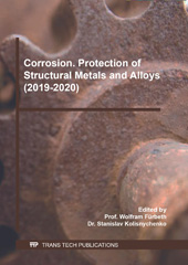 E-book, Corrosion. Protection of Structural Metals and Alloys (2019-2020), Trans Tech Publications Ltd