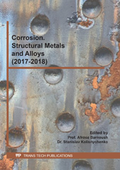 eBook, Corrosion. Structural Metals and Alloys (2017-2018), Trans Tech Publications Ltd