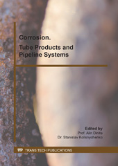 eBook, Corrosion. Tube Products and Pipeline Systems, Trans Tech Publications Ltd