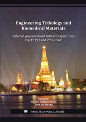 E-book, Engineering Tribology and Biomedical Materials, Trans Tech Publications Ltd