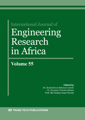 E-book, International Journal of Engineering Research in Africa, Trans Tech Publications Ltd