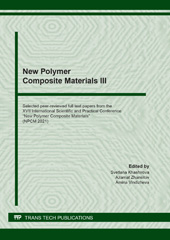 E-book, New Polymer Composite Materials III, Trans Tech Publications Ltd