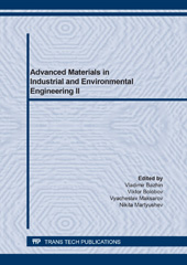 E-book, Advanced Materials in Industrial and Environmental Engineering II, Trans Tech Publications Ltd