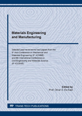 eBook, Materials Engineering and Manufacturing, Trans Tech Publications Ltd
