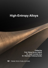 eBook, High-Entropy Alloys, Trans Tech Publications Ltd