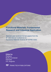 E-book, Functional Materials : Fundamental Research and Industrial Application, Trans Tech Publications Ltd