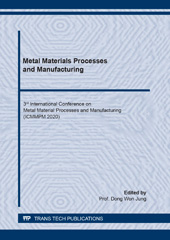 E-book, Metal Materials Processes and Manufacturing, Trans Tech Publications Ltd