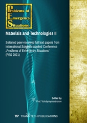 E-book, Problems of Emergency Situations : Materials and Technologies II, Trans Tech Publications Ltd