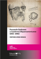 E-book, Fernando Quiñones y Cuadernos hispanoamericanos (1955-1996), Quiñones, Fernando, Universidad de Cádiz
