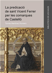 eBook, La predicació de Sant Vicent Ferrer per les comarques de Castelló, Martínez Romero, Universitat Jaume I
