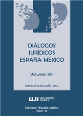 E-book, Diálogos jurídicos España-México, Universitat Jaume I