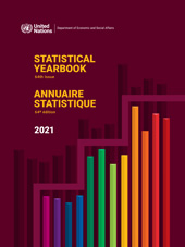 E-book, Statistical Yearbook 2021, Sixty-fourth Issue/Annuaire statistique 2021, Soixante-quatrième édition, United Nations Publications