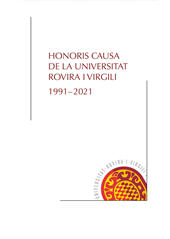 E-book, Honoris causa de la Universitat Rovira i Virgili : 1991-2021, Universitat Rovira i Virgili