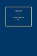 eBook, Œuvres complètes de Voltaire (Complete Works of Voltaire) 146 : Poesies attribuees a Voltaire, Voltaire Foundation
