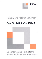 E-book, Die GmbH & Co. KgaA. : Eine interessante Rechtsform mittelständischer Unternehmen., Verlag Wissenschaft & Praxis