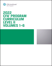 E-book, 2022 CFA Program Curriculum Level II Box Set., Wiley