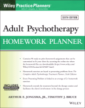 eBook, Adult Psychotherapy Homework Planner, Wiley
