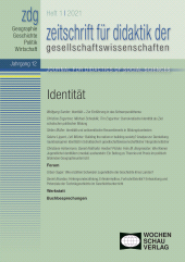E-book, Identität : zdg 1/2021, Wochenschau Verlag