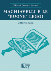 eBook, Machiavelli e le "buone" leggi, Key editore