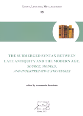 eBook, The submerged syntax between Late Antiquity and the Modern Age : source, models, and interpretative strategies, Il calamo
