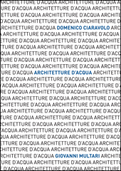 E-book, Architetture d'acqua, Multari, Giovanni, TAB edizioni