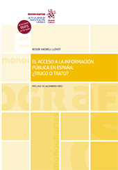 eBook, El acceso a la información pública en España : ¿truco o trato?, Andreu, Roser, Tirant lo Blanch