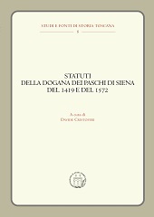 eBook, Statuti della Dogana dei Paschi di Siena del 1419 e del 1572, Associazione di studi storici Elio Conti