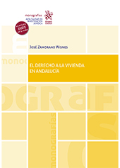 E-book, El Derecho a la vivienda en Andalucía, Zamorano Wisnes, José, Tirant lo Blanch