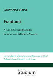E-book, Frantumi, Boine, Giovanni, Studium