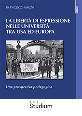 eBook, La libertà di espressione nelle Università tra USA ed Europa : una prospettiva pedagogica, Studium