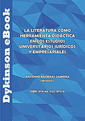 E-book, La literatura como herramienta didáctica en los estudios universitarios jurídicos y empresariales, Dykinson