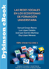 E-book, Las redes sociales en los ecosistemas de formación universitaria, Crespo Ramos, Samuel, Dykinson