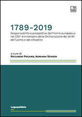 eBook, 1789-2019 : responsabilità e prospettive dell'homo europaeus nel 230° anniversario della Dichiarazione dei diritti dell'uomo e del cittadino, TAB edizioni