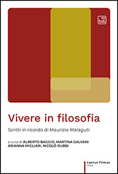 eBook, Vivere in filosofia : scritti in ricordo di Maurizio Malaguti, TAB edizioni