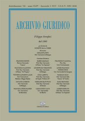 Articolo, Avvio di Archivio giuridico Filippo Serafini online (www.archiviogiuridiconline.it), Enrico Mucchi Editore