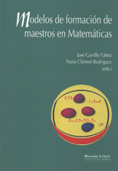 eBook, Modelos de formación de maestros en Matemáticas, Universidad de Huelva
