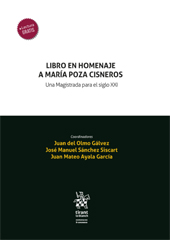E-book, Libro en homenaje a María Poza Cisneros : una magistrada para el siglo XXI, Tirant lo Blanch