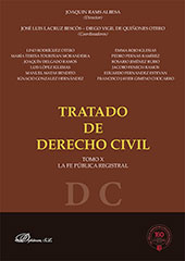 E-book, Tratado de derecho civil : tomo X : la fe pública registral, Dykinson