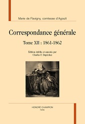 eBook, Correspondance générale, Stern, Daniel, 1805-1876, Honoré Champion editeur