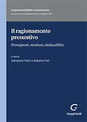 eBook, Il ragionamento presuntivo : presupposti, struttura, sindacabilità, Giappichelli