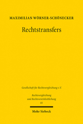 E-book, Rechtstransfers : Eine Analyse anhand von Typologien, Mohr Siebeck