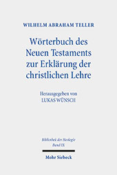 E-book, Wörterbuch des Neuen Testaments zur Erklärung der christlichen Lehre : 1772-1805, Teller, Wilhelm Abraham, 1734-1804, Mohr Siebeck