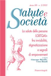 Article, Minority stress in azione : l'uso del concetto in Italia tra riproduzione sociale e trasformazione, Franco Angeli
