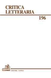 Heft, Critica letteraria : 196, 3, 2022, Paolo Loffredo iniziative editoriali