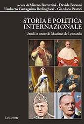 E-book, Storia e politica internazionale : studi in onore di Massimo de Leonardis, Le lettere