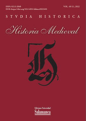 Issue, Studia historica : historia medieval : 40, 1, 2022, Ediciones Universidad de Salamanca