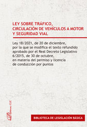 E-book, Ley sobre tráfico, circulación de vehículos a motor y seguridad vial, Dykinson