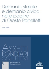 E-book, Demanio statale e demanio civico nelle pagine di Oreste Ranelletti, Fanti, Vera, Pacini